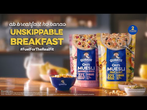 Quaker Oats Muesli-#BreakfastBanaoUnskippable