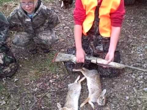 0 2 Kids Get Their 1st Rabbit in Same Day in Kentucky!
