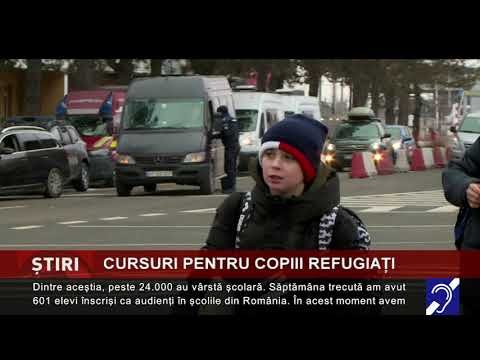 Peste 1.000 de copii ucraineni vor face cursuri în România