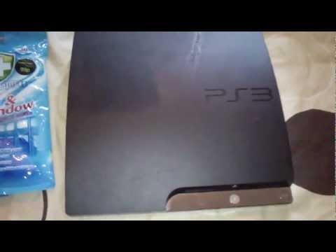 how to clean ps3