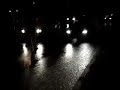 Honda civic b16 coupe vs subaru impreza testing in the rain