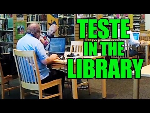 Teste Kicked Out Of The Library