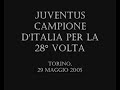 Festeggiamenti 28 scudetto Juventus a Torino