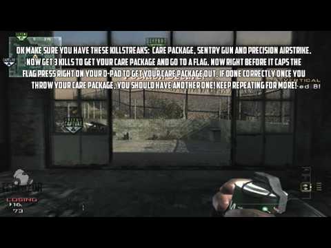 how to use care package in mw3 xbox