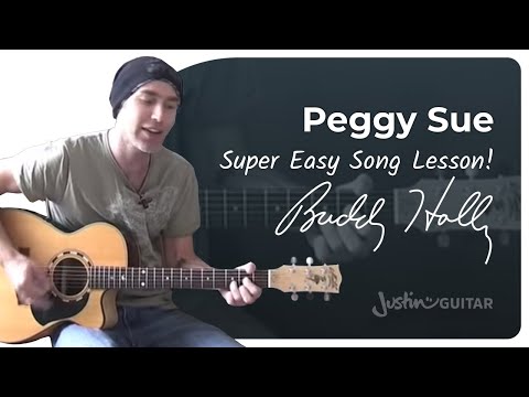 Peggy Sue' by Buddy Holly Guitar Lesson 