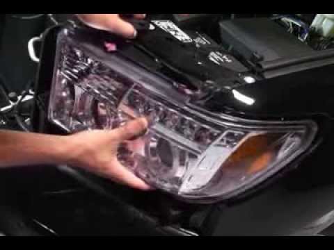 how to adjust tundra headlights
