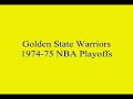 Golden State Warriors 1974-75 NBA Playoffs
