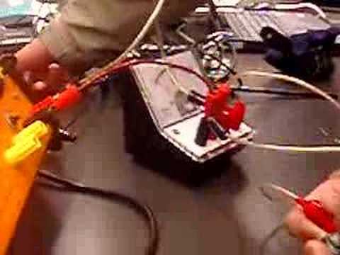 The experiment of the change of the ...