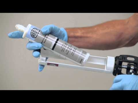 ARDEX RA 88 - Multi-Purpose Epoxy Repair Adhesive - Cartridge Setup