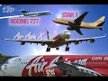 Air Asia X Takeoff Stansted STN A340 Raiders Boeing 727 Ryanair EasyJet Aurigny Star1
