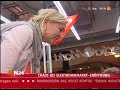 Chaos bei Media Markt Neuer�ffnung am Alexanderplatz