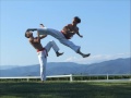 Valentino Solinas:kicking and jumping everywhere!
