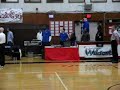 Jerilyn sings the star spangled banner