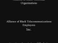 Double Standards Galore: Black Organizations