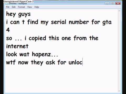 free Gta4 CD key - READ THIS! : this video is useless...just made it coz i wanted someone to tell me a legit serial number,but i solved that probleme,without a serial number,in...