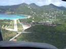 Landing in St Barth with St barth Commuter