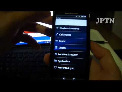 Xperia X10 Official v2.3 Gingerbread Update Flashing
