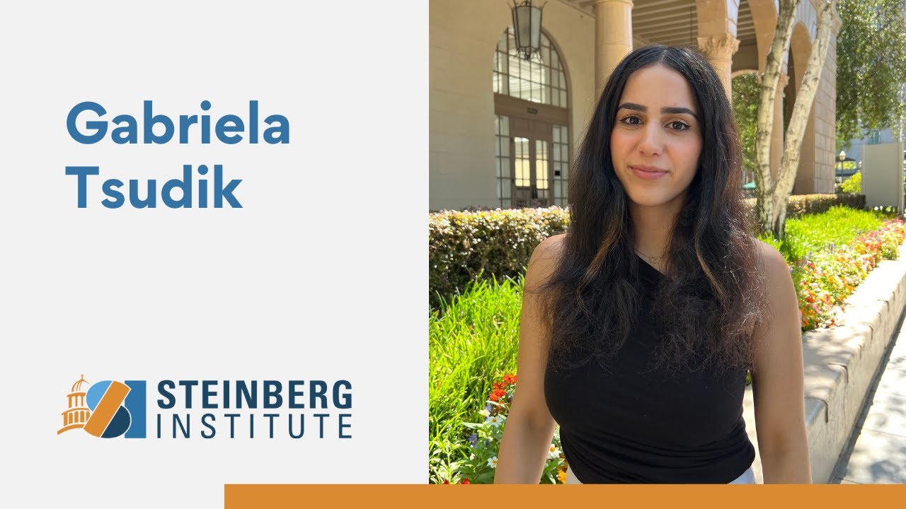 Meet Steinberg Institute intern Gabriela Tsudik