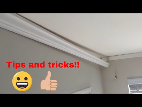molding - This video was made to at least give an idea on how to work with crown molding and some basics about how to measure; I know there are many more videos out th...