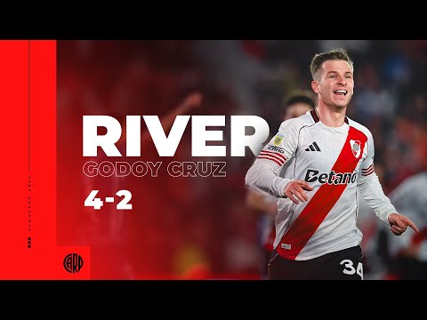 River 4 - Godoy Cruz 2 | Torneo Clausura 2025 [RESUMEN COMPLETO]