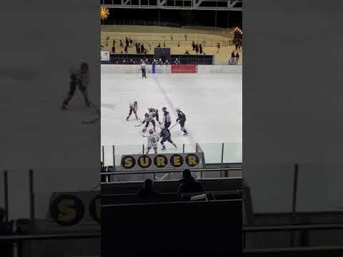 Treffer mit dem EHC Basel U13 gegen HC Lugano