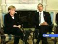 Pres. Obama and German Chancellor Angela Merkel