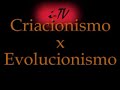 criacionismo x evolucionismo   origens e considerações 1/2