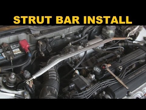 Strut Tower Install – Acura Integra