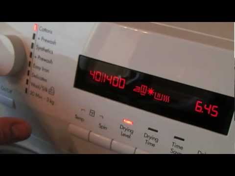 how to drain aeg lavamat