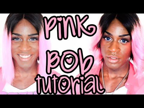 PASTEL PINK BOB TUTORIAL