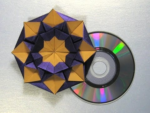 Origami Instructions: CD/DVD Case 