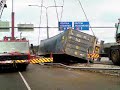 Mobilecrane lifting a lorry Mobilecrane lifting a lorry