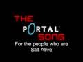 The Portal Song with Lyrics/ Songtext