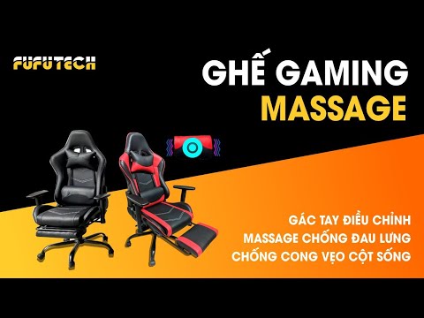 Ghế Gaming Massage Gác tay điều chỉnh