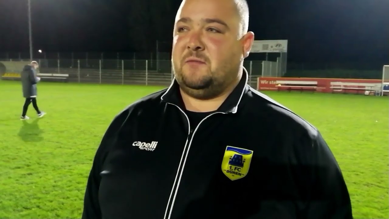  Trainer Luca Lausberg - 1. FC Düren Mittelrheinligist 