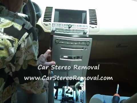 Nissan Maxima Car Stereo Removal and Repair