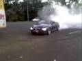 BMW M6 BURNS OUT TYRES