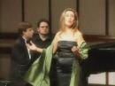soprano patricia caicedo singing acalanto de rosa by brazilian composer claudio santoro. poetry by vinicius de morais. concert at university of south florida, tampa, fl, feb.19th, 2004. pianist alan argstrom