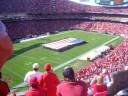 Chiefs Game Halftime Flag Chiefs Game Halftime Flag