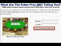 Make money online winning multi table poker tournaments