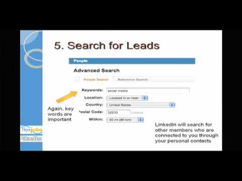 how to job search using linkedin