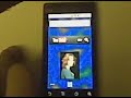 Droid with 2.1 and live wallpapers #1