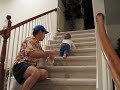 Emily Climbing the Stairs