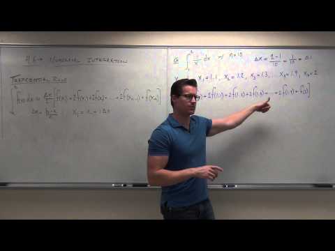 how to use the trapezoidal rule