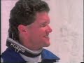 Frank Bare quadruple flip on skis 1983