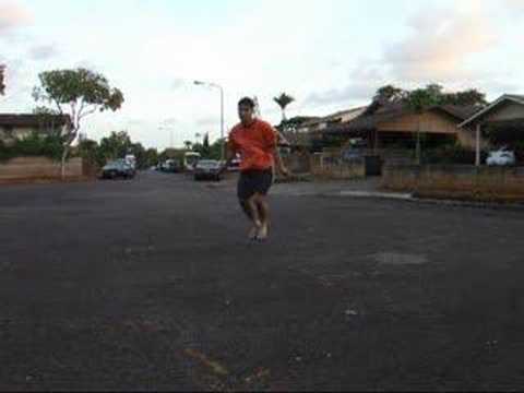 orenjiyumeboi - Just one of the things you can do with gymnastics. I got tired at the end. ha ha.