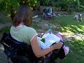 WHEELCHAIR TIPS - PICKING UP TRASH WITH WEED TWISTER