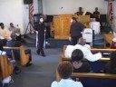 Minister Montae Byrant & Rachel miming God is Here
