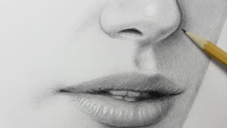 Drawing Time Lapse: Nose and Mouth
