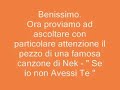 Divertente Plagio di Nek